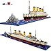 POXL Titanic 3D Puzzles Modelo, 1860 Piezas Titanic Kits de Modelos Custom Titanic Modelo de Construcción