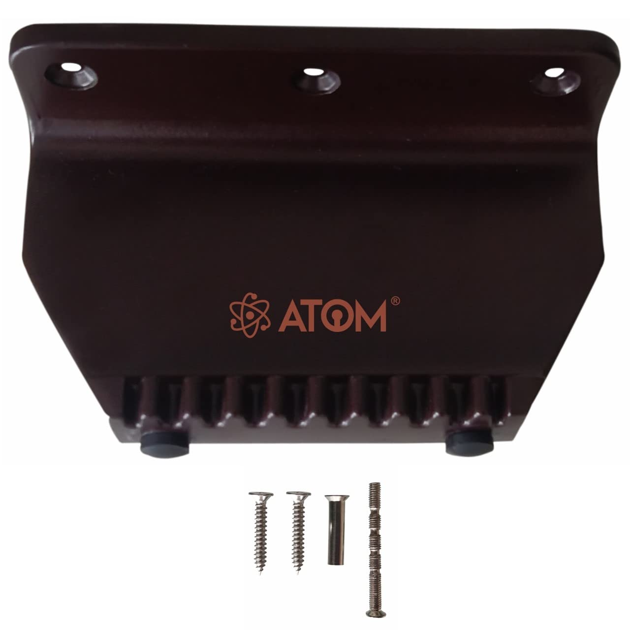 Atom Foot Operated Door Opener, AD Aluminium Door Pedal for Contactless Handsfree Safety Access, Step and Pull Strong Door Opener (Brown Color), Pack of 1