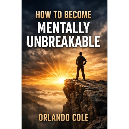 How to Become Mentally Unbreakable Audiolibro Por Orlando Cole arte de portada