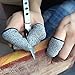 Mllepjdh Finger Cots Cut Resistant Protector Breathable Finger Sleeves Thumb Protector Fingertips Protective For Work 10PCS Anti-cut Finger Cots