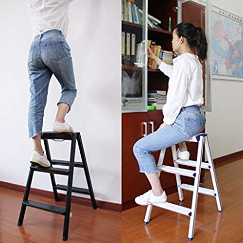 Échelle d'étapes pliante pour ne plus glisser pendant le bricolage