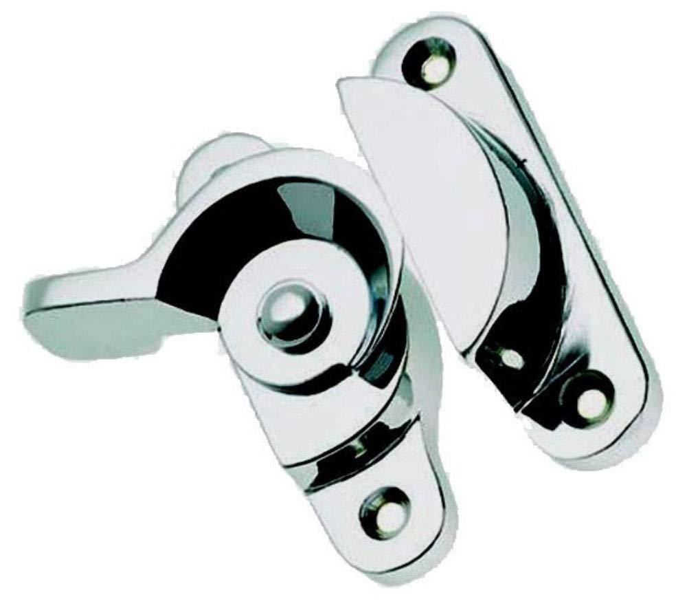 Polished Chrome Fitch Sash Window Fastener