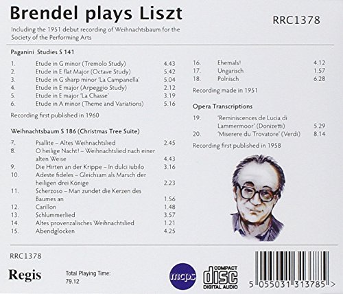 Liszt: Christmas Tree Suite, Paganini Studies, Opera Transcriptions – vue 2