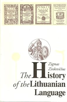 Paperback The history of the Lithuanian language Book