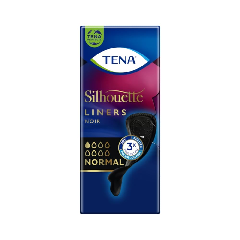 Tena Silhouet Slipeinlagen Noir Normal – 6x26 Stück