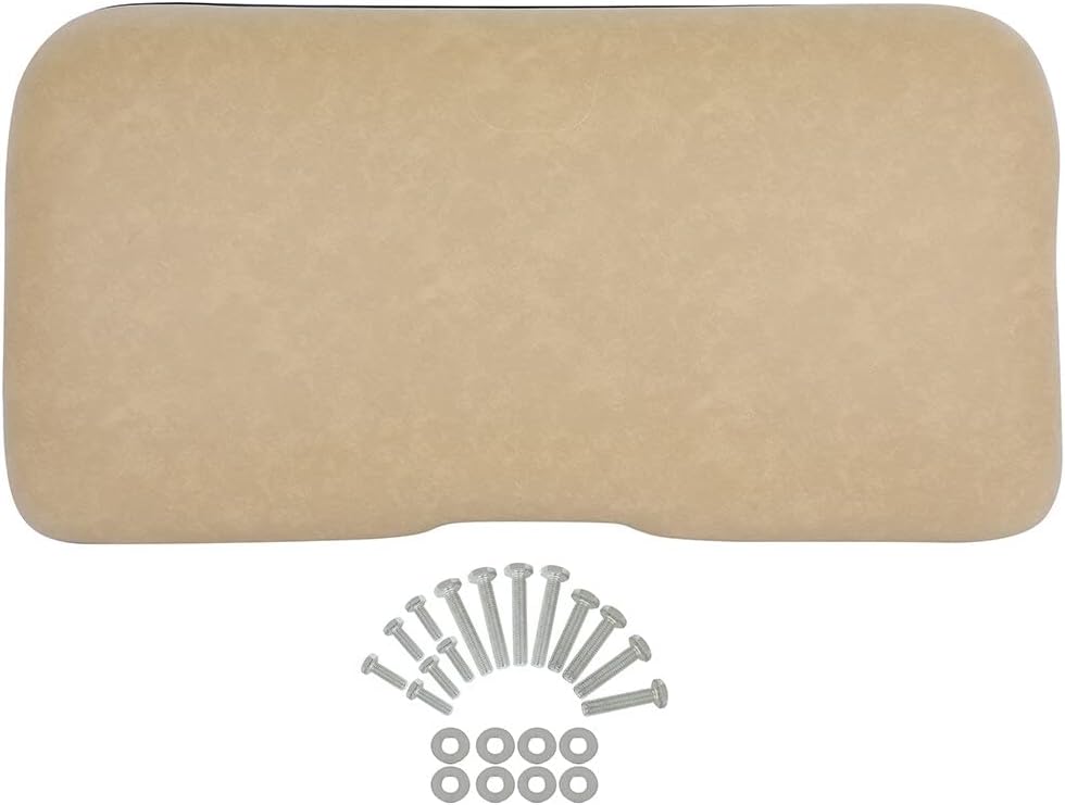 SCITOO Front Seat Bottomt Assembly for EZGO RXV 2008-up Golf Cart, Factory Style Replacement Cushions, Tan