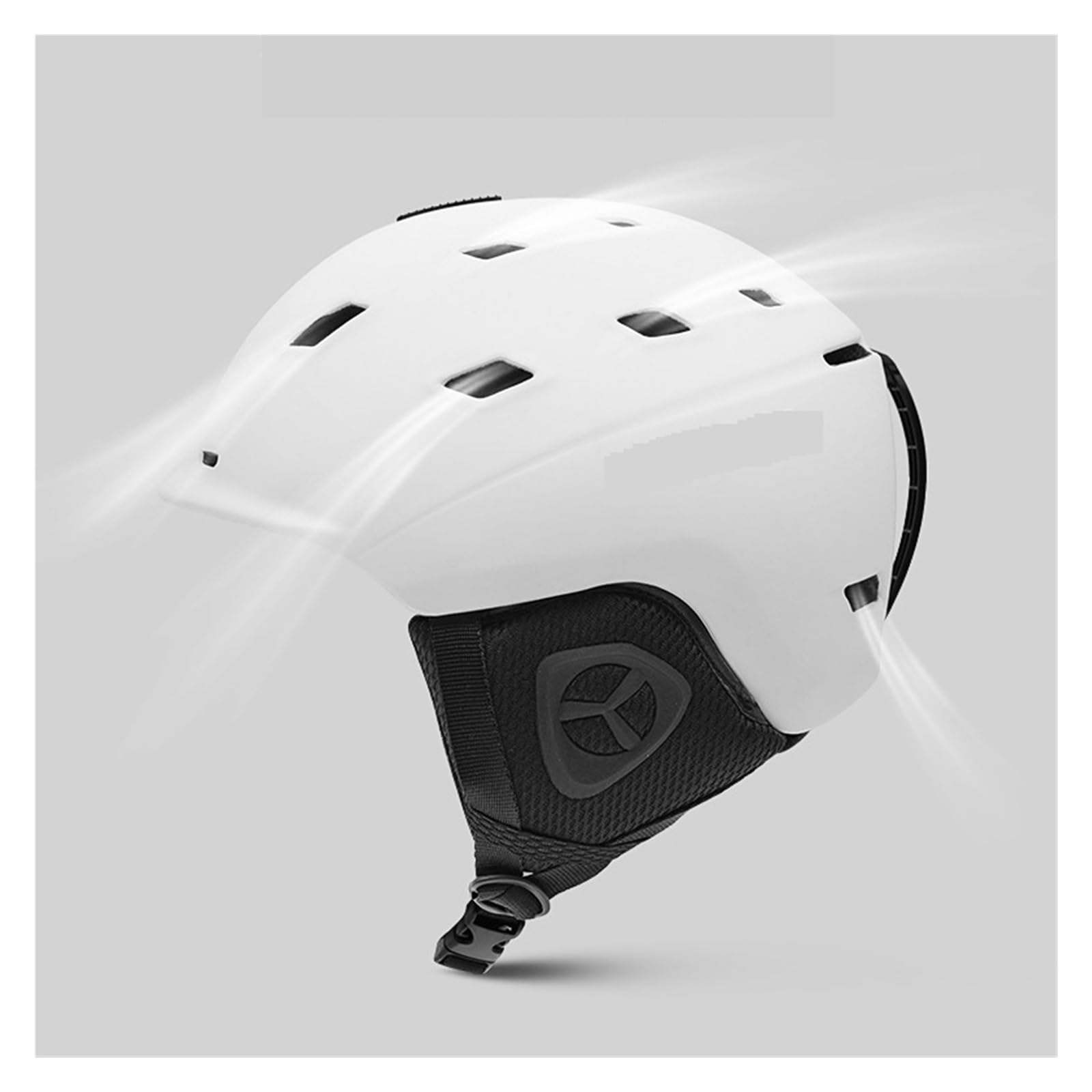 Przenośny Kask Narciarski Gogle Śniegowe Snowboardowa Czapka Ochronna Outdoor Sprzęt Narciarski Sportowa Ochrona Głowy Mężczyźni I Kobiety Kaski Śnieżne Szerokie Zastosowanie