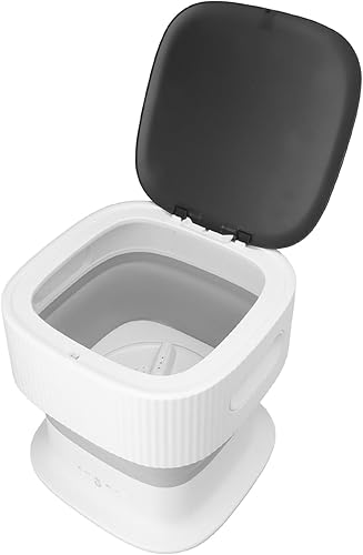 Miniatura 2 de Mini lavadora portátil plegable de ahorro de energía 3 modos para ropa infantil pequeños artículos 100-240V (enchufe de EE. UU.)