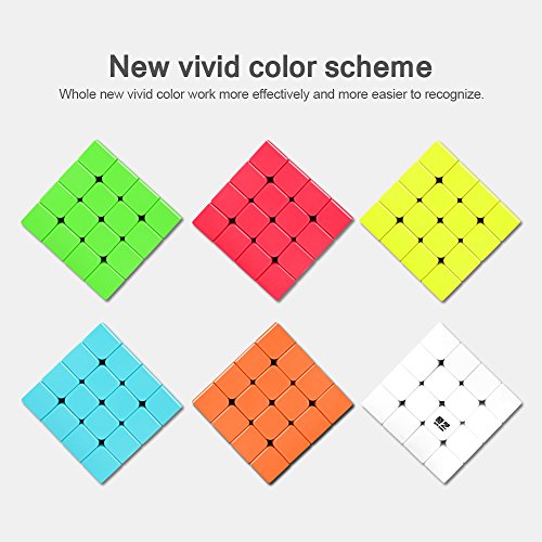 D-Fantix AM-TG421 Qytoys Qiyuan S 4X4 Speed Cube Stickerless Cube 4X4X4 Magic Puzzle Toys Educational Gifts thumb #7