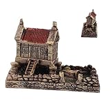 Décoration micro-paysage : notre mini figurine de maison de dessin animé vous apportera bonheur et plaisir et créera une atmosphère joyeuse.