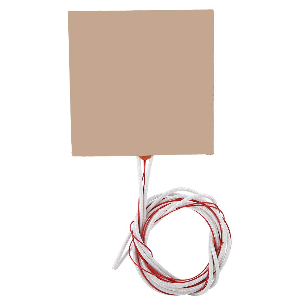 Cama Caliente de Silicona, Alta Eficiencia Térmica, Calentamiento Rápido, Rendimiento Estable, 200 X 200 Mm, Naranja, para Accesorios de Impresora 3D (220v 750w 310 * 310mm
