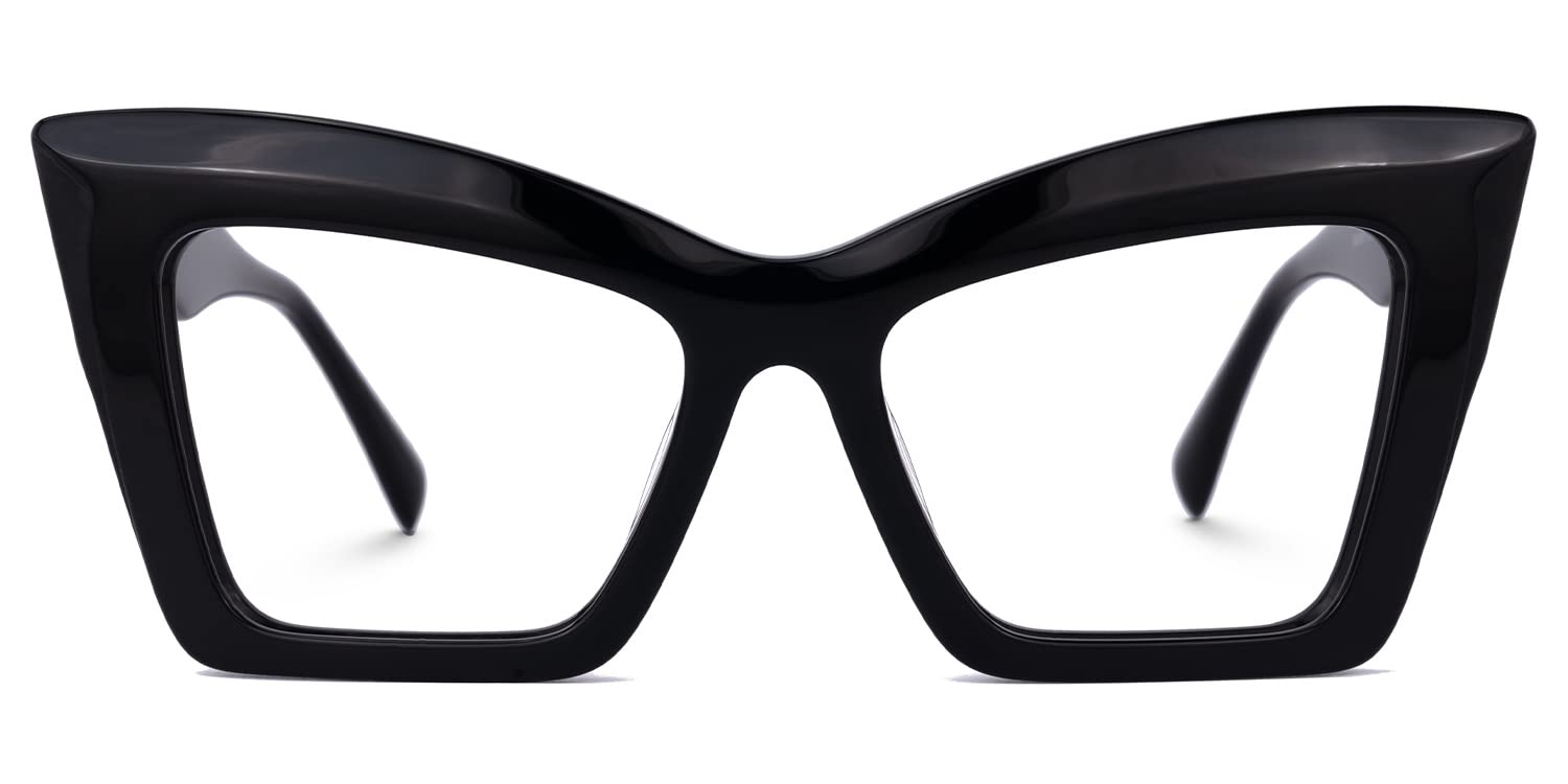 Zeelool Fashion Cat Eye Glasses Frame for Women with Non-prescription Clear Lens Boland ZJGA939170