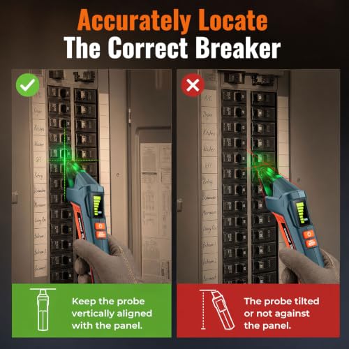 Image of Goldeep CBF05 Circuit Breaker Finder with GFCI Tester-Vitality Orange