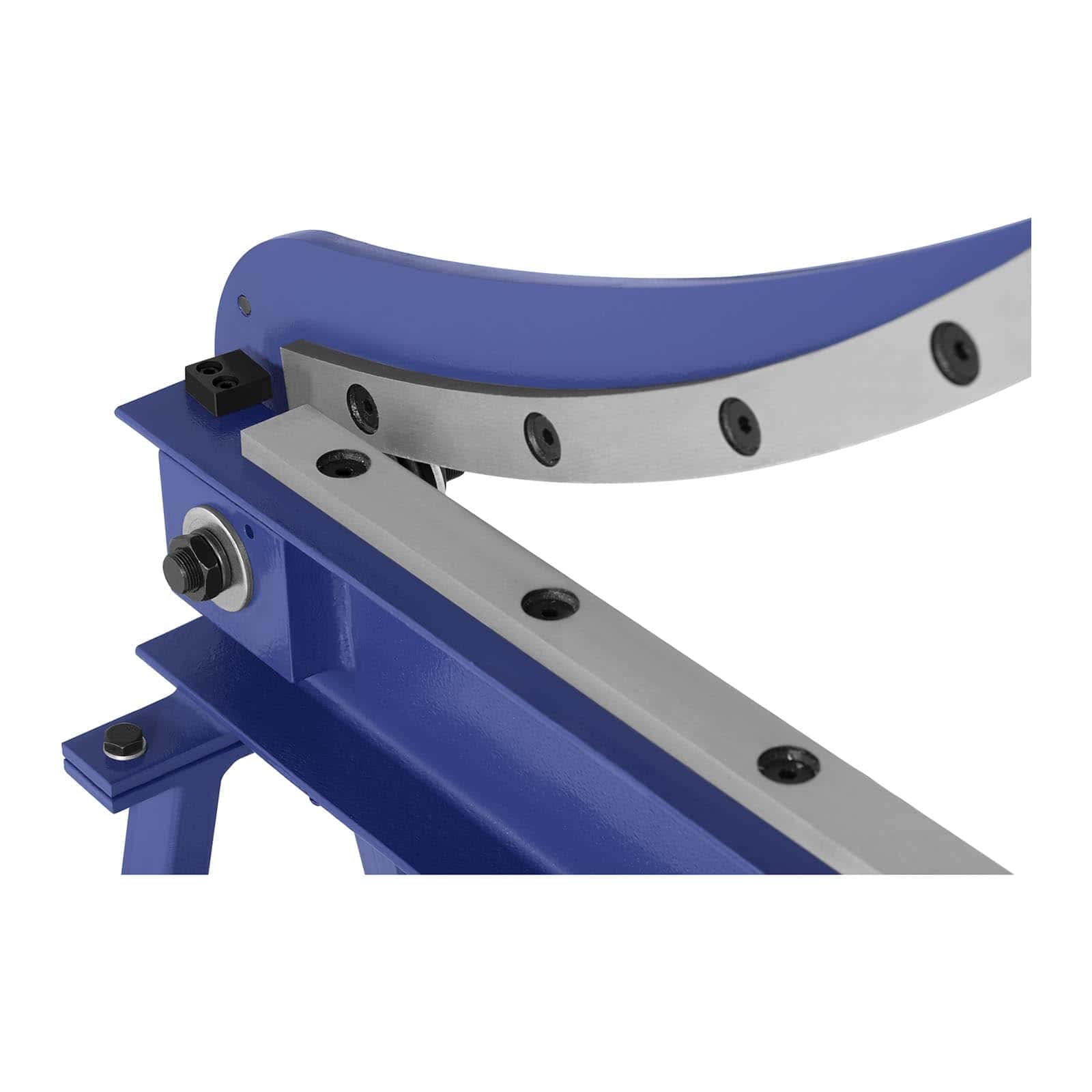 MSW Cesoia a Ghigliottina Manuale con Supporto Cesoia a Leva per Lamiera MSW-HS500 (Acciaio, Acciaio T10, 500 mm, 1,5 mm)