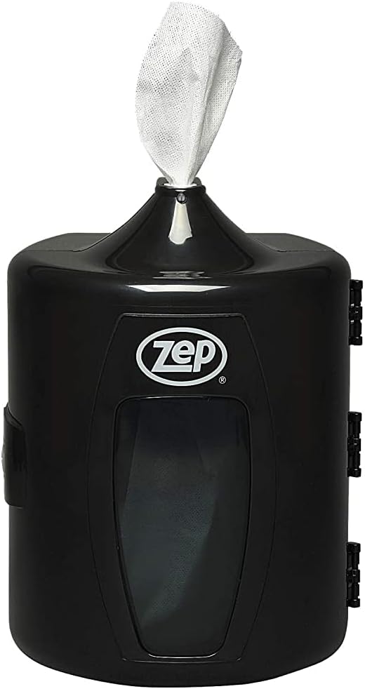 Zep Wall Mount Wipes Dispenser 1 Unit DSP0001 (Wipes Sold Separately) Industrial Strength Plastic