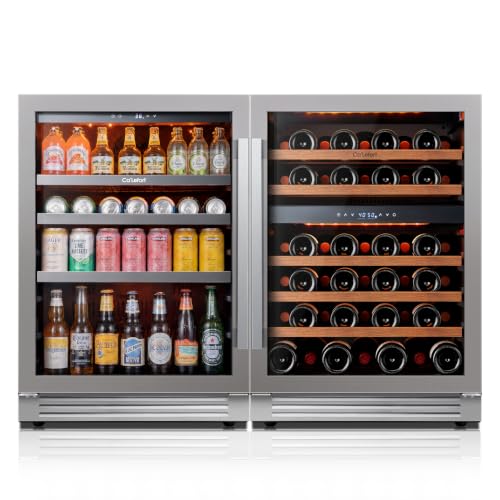 Ca'Lefort 48 Inch Wine & Beverage Refrigerator, 200 Can and 46 Bottle