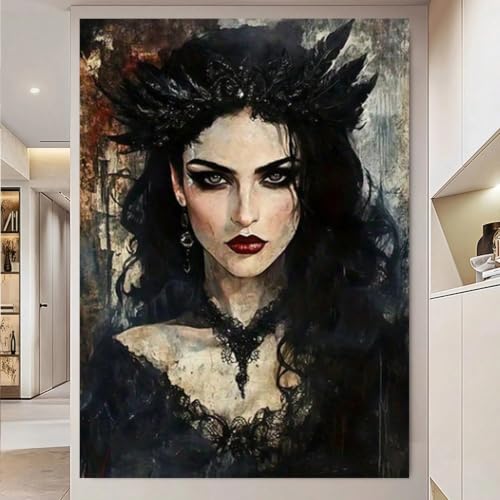 Tableau gothique chic, le parfait cadeau d'Halloween sur toile - 4