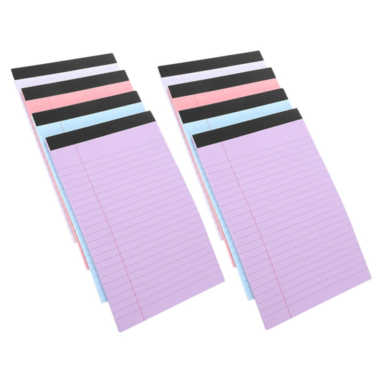 Tofficu 8 Bloc-Notes Juridique Journal Portable LED Lampe De Bureau Cahiers Collège Ligné Dot Journal Bureau Carnets De Notes Non Lignés Cahiers Avec Crayons Onglets Pour