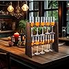 Amazon.com: Lineshading 2 Pcs Champagne Flute Glass Holder Stand Wooden ...