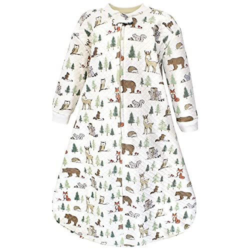 Image of Hudson Baby Unisex Baby Premium Quilted Long Sleeve Sleeping Bag and Wearable Blanket