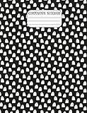 cute ghosts halloween composition notebook – college ruled, 7-1/2 × 9-3/4″, 60 lined + 10 graph pages, matte cover: spooky cute pumpkins, friendly ... – school notes, journaling, or october fun