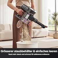 Lubluelu Akku-Staubsauger 48KPa 450W kabellos 50 Min Laufzeit – Ansicht 7