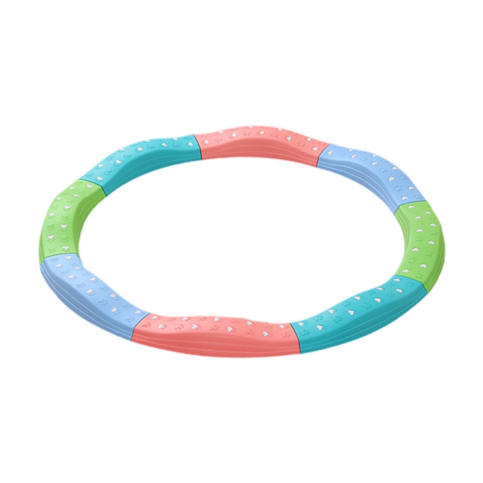 Qianly di Equilibrio per Bambini, Blocchi di Equilibrio per Interni Ed Esterni, Gioco Educativo con Percorso a Ostacoli, 8 Pezzi Colorati