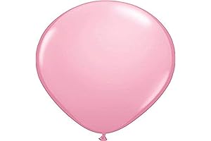 Qualtex 16" Pink Latex Balloons (50ct)