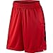 Nike Mens Elite Stripe Basketball Shorts University Red/Black 718378-657 Size 2X-Large