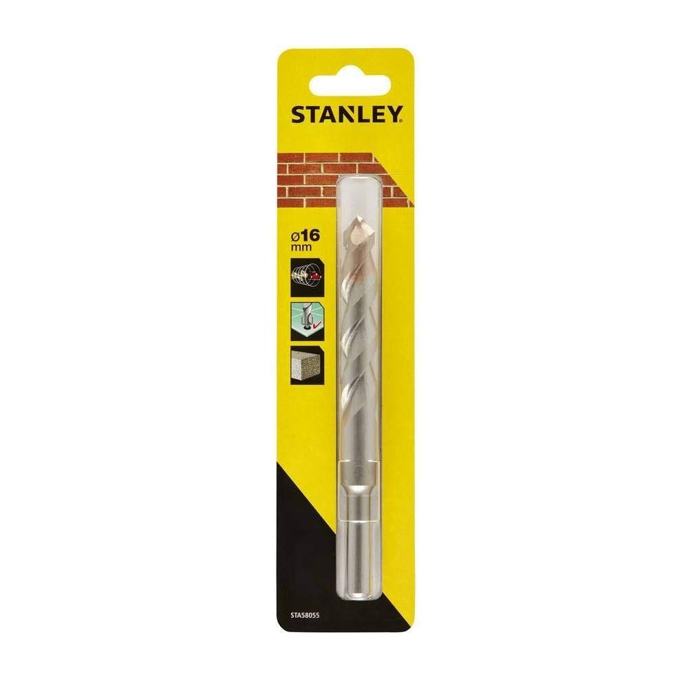 STANLEY STA58055-QZ Broca para Piedra con Punta piloto 16x150mm