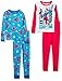 Marvel Big Boys' Spiderman 4-Piece Cotton Pajama Set