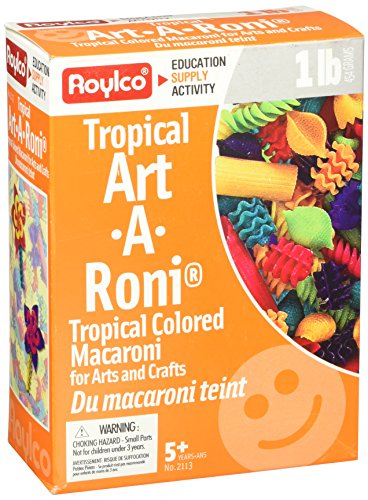 Roylco Inc. R-2113 Tropical Colored Noodles Art-a-roni