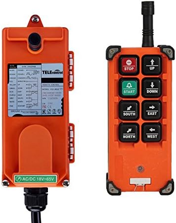 Hoist Crane Wireless Remote Control F21-E1B AC/DC 18V-65V (1 Transmitter + 1 Receiver)
