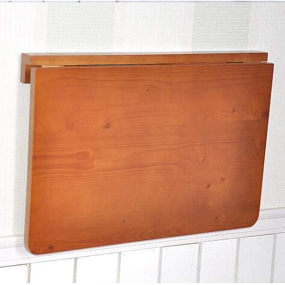 Table flottante marron idéale pour aménager un balcon