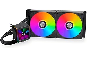 Lian Li Galahad II LCD CPU Liquid Cooler - Black, 280mm - Overview & Review