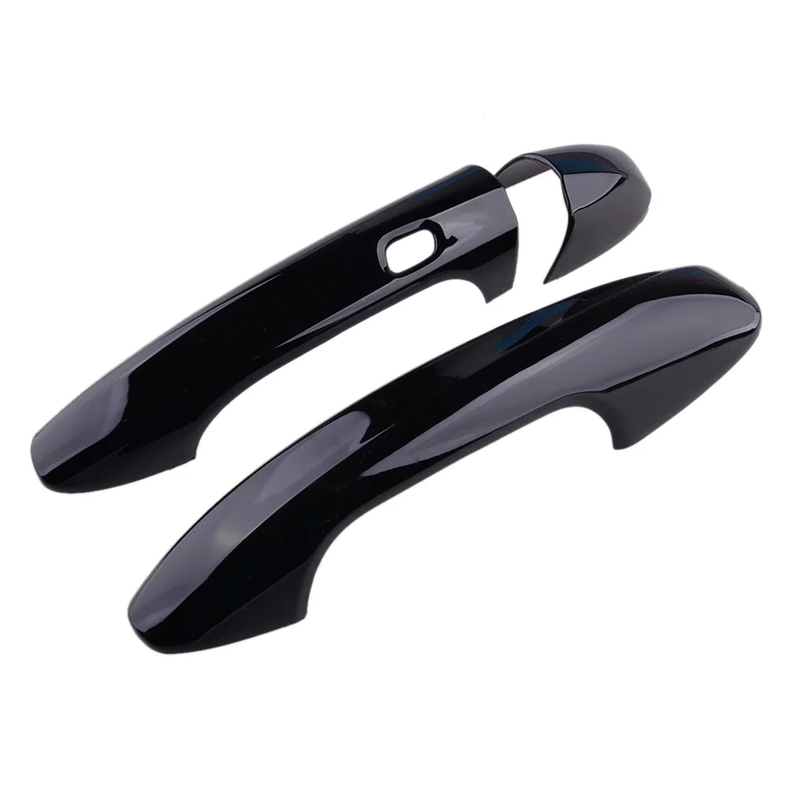 CFAYRLMS Door Pull Cover Compatible with Benz for GLC Class for X253 2015 2016 2017 2018 2019 Door Handle Cover Trim Frame ABS Car Exterior Black