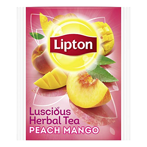 Lipton Herbal Tea Bags Peach Mango 20 Ct, Pack 6 #TOP2