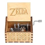 Material: Birkensperrholz Mikolot Hölzerne Handkurbel Spieluhr Movie Theme Geburtstag Weihnachten Geschenk (Legende von Zelda)