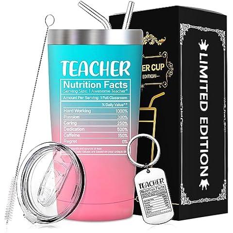 SpenMeta Teacher Appreciation Gifts - Teacher Gifts for Women - Teachers Day Gifts for Women - Thank You Gifts Ideas for Teachers, Christmas Valentines Gift for Teacher Cover