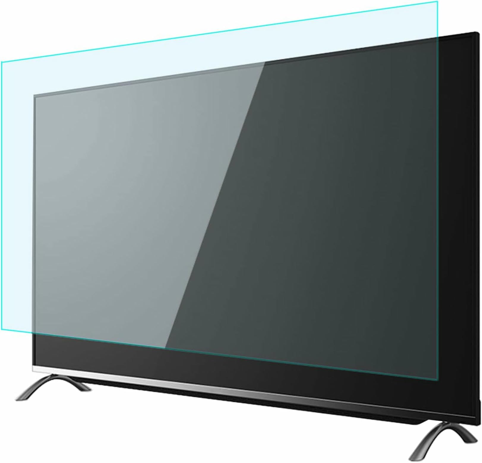 Pellicola Salvaschermo Anti Luce Blu per Smart TV 4K da 32-75 Pollici, Pellicola Protettiva Opaca Antiriflesso per Display LCD, velocità Antiriflesso Fino A 90