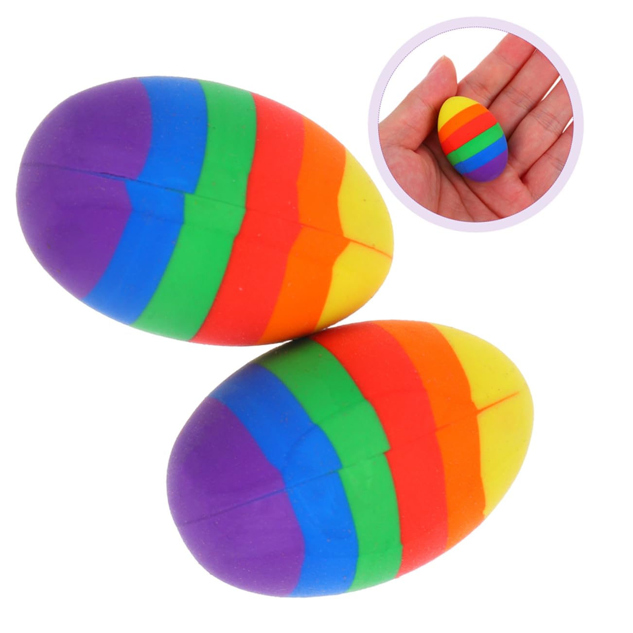 30 Ostern Mini Radiergummis Niedliche Eier Radierer für Klassenzimmerpreise und Lehrmaterialien Kreative Schreibwaren für Schule und Büro