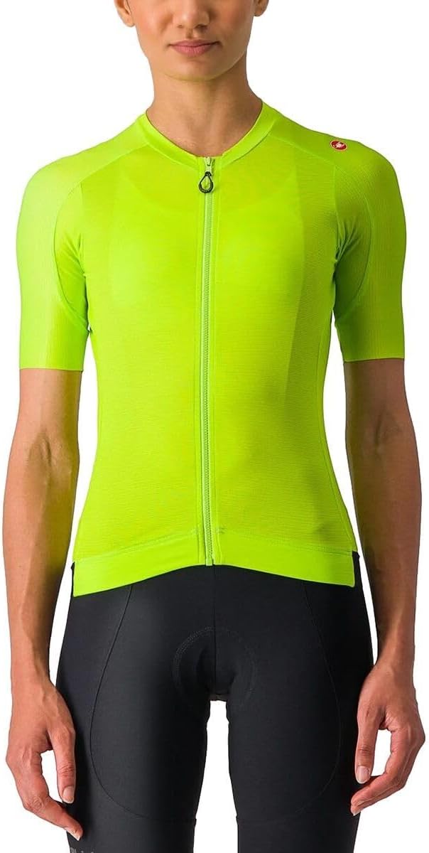 CASTELLI Espresso Jersey - Women's Electric Lime/Deep Green, XL