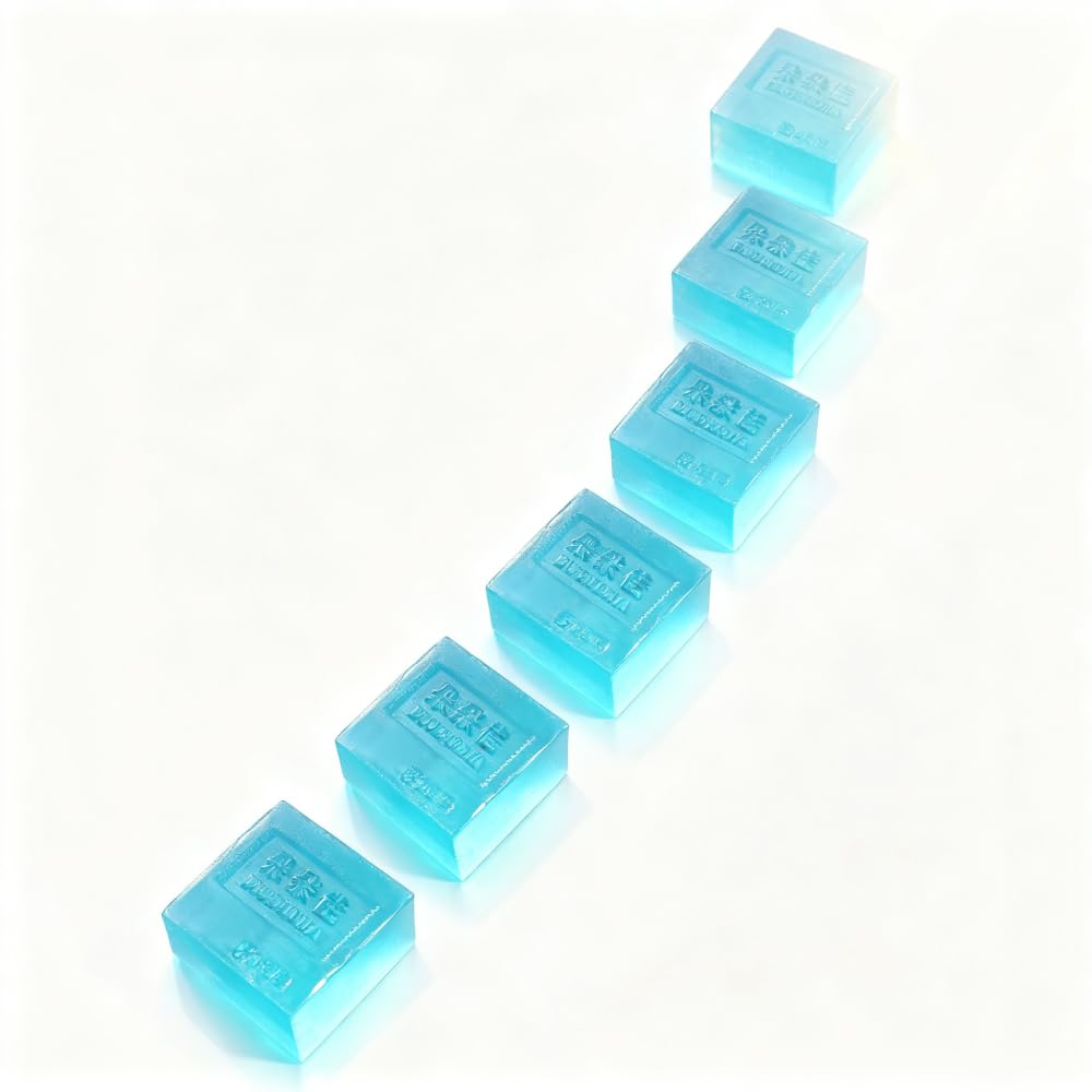 Mens Essential Oil Scented Handmade Soap 3 53 oz 100g Bar Pack of 6-3-in-1 Body Hand and Face