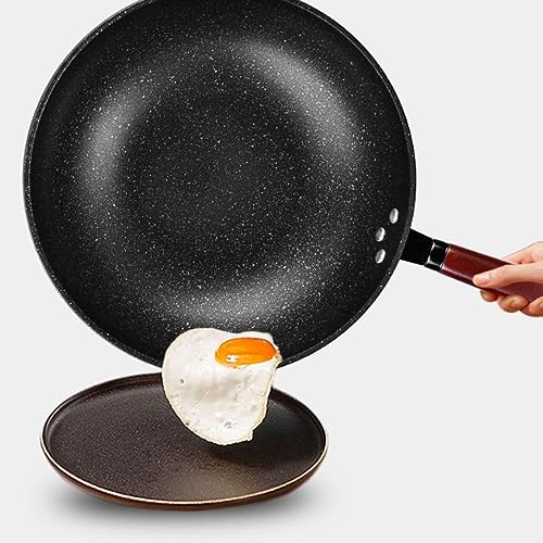 Wok con recubrimiento de granito 12.6 pulgadas con tapa miniatura 2