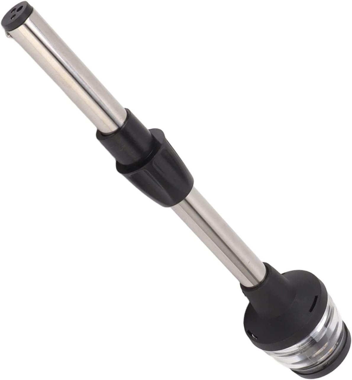 Stern Light, Marine Pole Lamp PC Housing 2 Pin Base Mounting DC10‑24V 2.5W 360° Lighting IP65 Waterproof for Fishing Boats Yachts