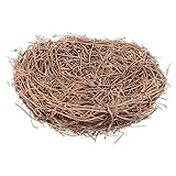 Decoración de nido: excelente artesanía con una apariencia vívida, que puede ayudar a crear una atmósfera natural, decoración de nido de ratán decorativo