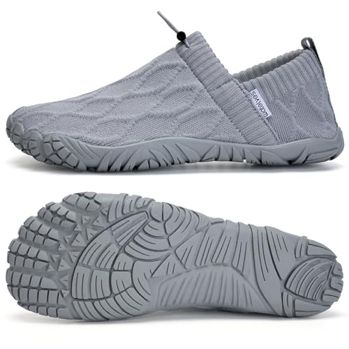 Image of WateLves Barefoot Water Shoes Women Men Minimalist Comfortable Walking Shoes Beach Outdoor Running Sneakers