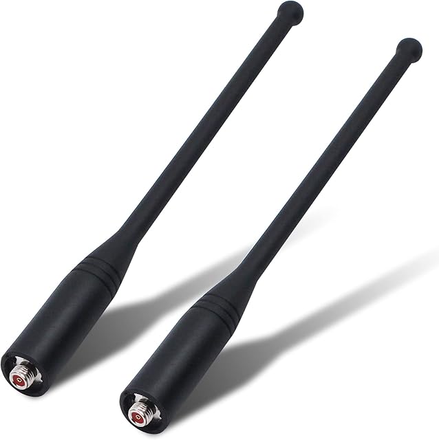 Aimtobest UHF Antenna Compatible for Motorola RDU4100 RDU4160D RDU2080D RDU2020 RDV2020 RDV5100 CP110 Radio RAN4031 403-470 Mhz 6.5 Inch2 Pack