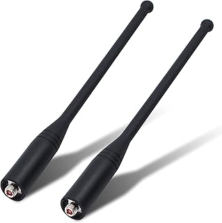 UHF Antenna Compatible for Motorola RDU4100 RDU4160D RDU2080D RDU2020 RDV2020 RDV5100 CP110 Radio RAN4031 403-470 Mhz 6.5 Inchï¼ˆ2 Packï¼‰