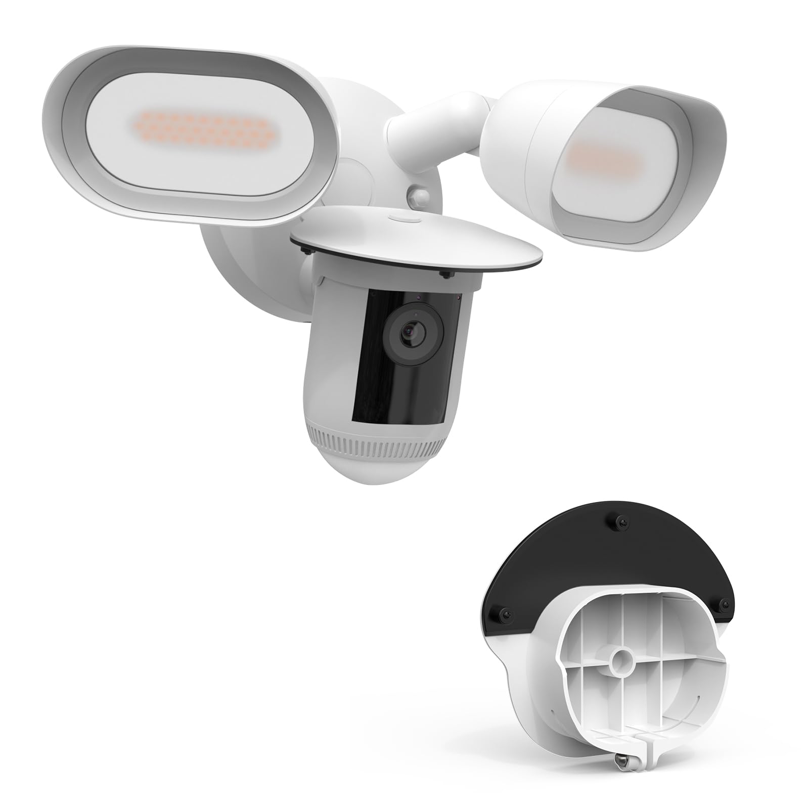 Funda para Ring Floodlight Cam Wired Pro cubierta blanca impermeable